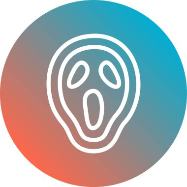 Modern simgenin vektör çizimi, renkli ve güzel arkaplan