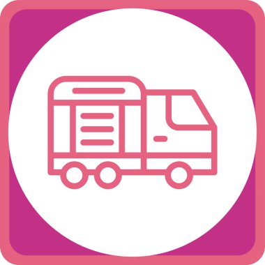 Modern b 'nin vektör çizimi trenin ikonundan yoksun