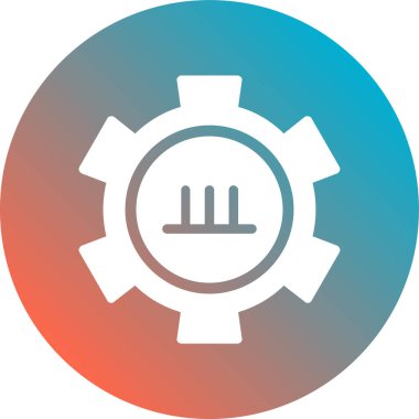 Vektör dişli simge tasarlamak