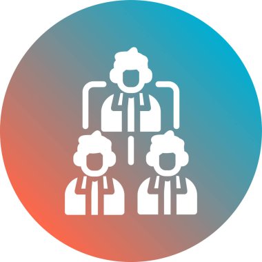 Modern simgenin vektör illüstrasyonu