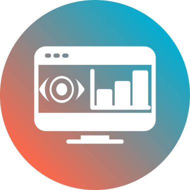 seo modern simgesinin vektör illüstrasyonu