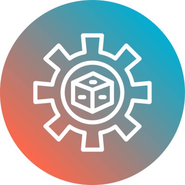 Vektör ayarı Simge illüstrasyonu