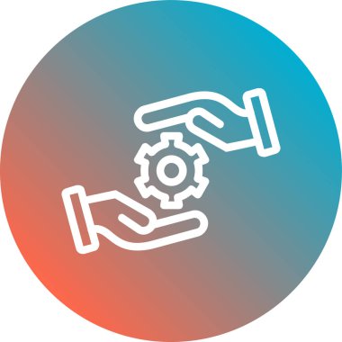 seo modern simgesinin vektör illüstrasyonu