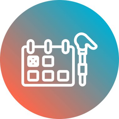 seo modern simgesinin vektör illüstrasyonu