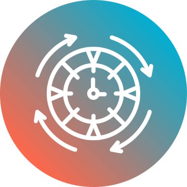 Pusula simgesinin vektör illüstrasyonu