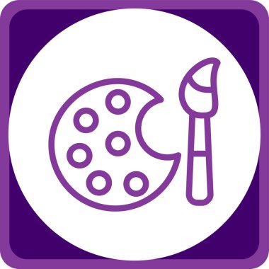 Gıda simgesinin vektör illüstrasyonu