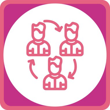 seo modern simgesinin vektör illüstrasyonu