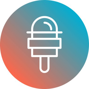 Modern b 'nin vektör illüstrasyonu eksik simgesi