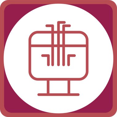 Modern otomatik simgenin vektör illüstrasyonu