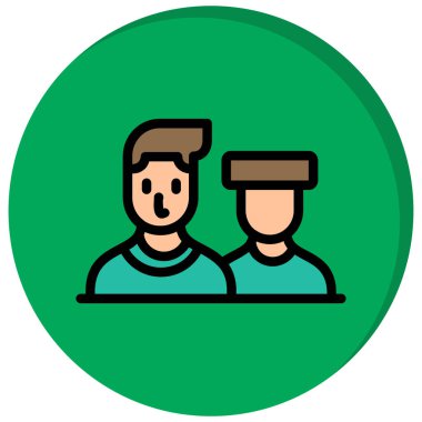 arkadaş simgesi çizimi