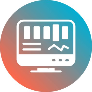 seo modern simgesinin vektör illüstrasyonu