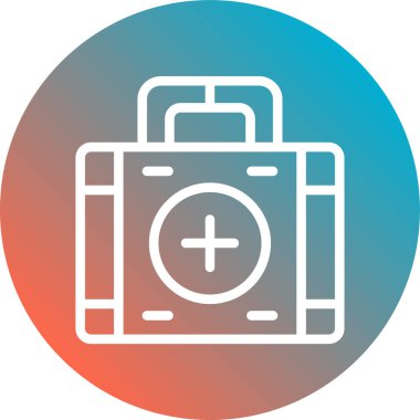 Modern simgenin vektör illüstrasyonu