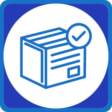 Bir takvim simgesinin vektör illüstrasyonu