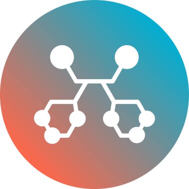 şebeke. Web simgesi basit illüstrasyon