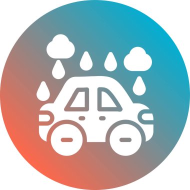 Araba Yıka vektör simgesi