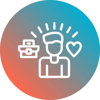 seo modern simgesinin vektör illüstrasyonu