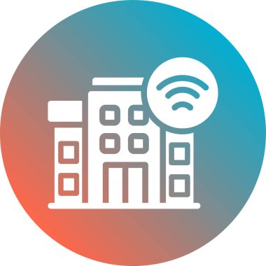 Wifi simgesi, vektör illüstrasyonu.