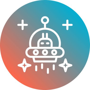 Modern simgenin vektör illüstrasyonu