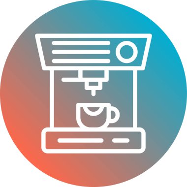 kahve fincanı ikonu vektör illüstrasyonu