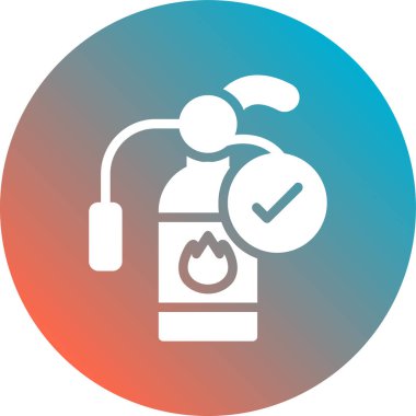 Vektör yangın söndürücü Simgesi Simgesi