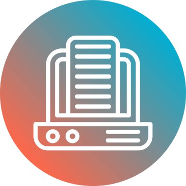 seo modern simgesinin vektör illüstrasyonu