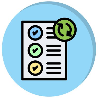 Kontrol listesi. Basit resimleme