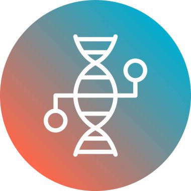 vektör DNA molekülü çizimi