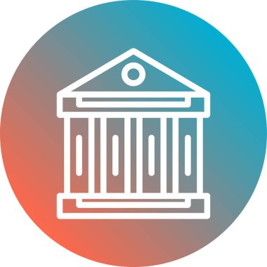 Modern simgenin vektör illüstrasyonu