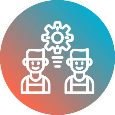 seo modern simgesinin vektör illüstrasyonu