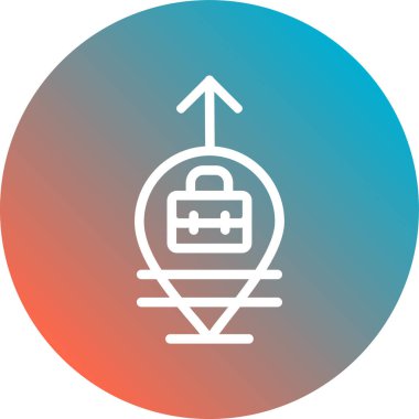 seo modern simgesinin vektör illüstrasyonu