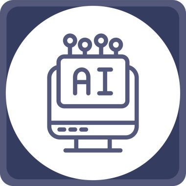 Evet. Web simgesi basit illüstrasyon