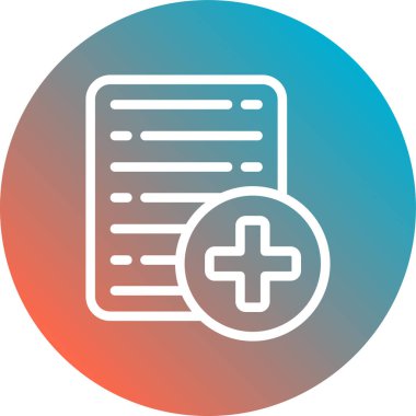 tıbbi simge soyut grupta izole edildi