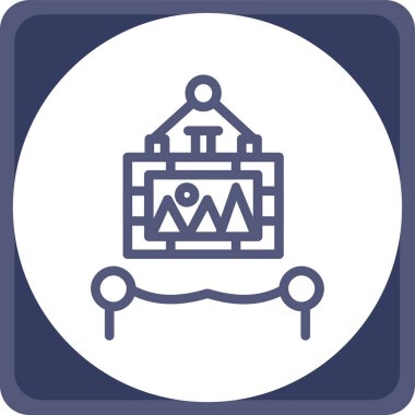 Modern b 'nin vektör illüstrasyonu eksik simgesi