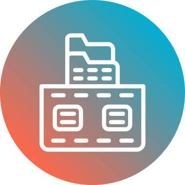 dizin simgesi vektör illüstrasyonu