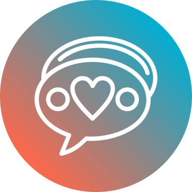 uzun gölgeli kalbin vektör simgesi