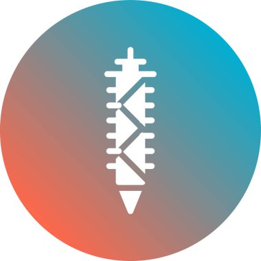 Bir simgenin vektör illüstrasyonu