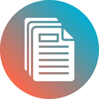 kağıt vektör glyph çember deseni