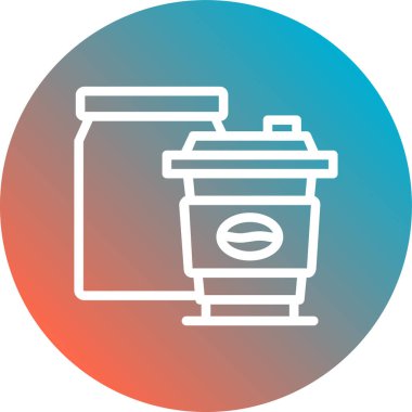 Gıda simgesinin vektör illüstrasyonu