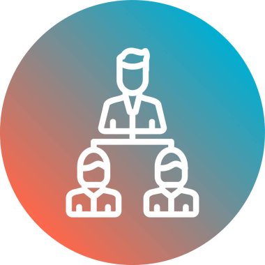 İş ikonu. vektör illüstrasyonu