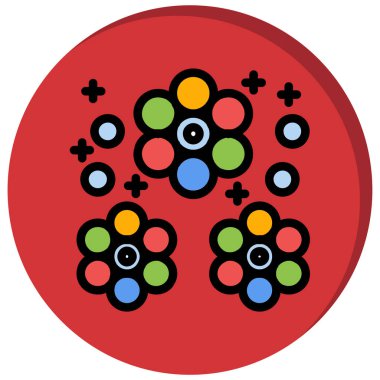 Bir noel balosunun vektör çizimi