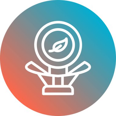 Modern simgenin vektör illüstrasyonu