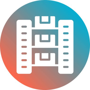 Uygulamanız için vektör modern simgesi