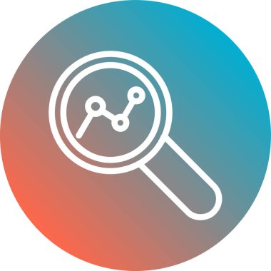 seo modern simgesinin vektör illüstrasyonu