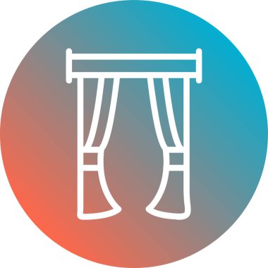 Vektör illüstrasyonu, simge ögesi arkaplanı