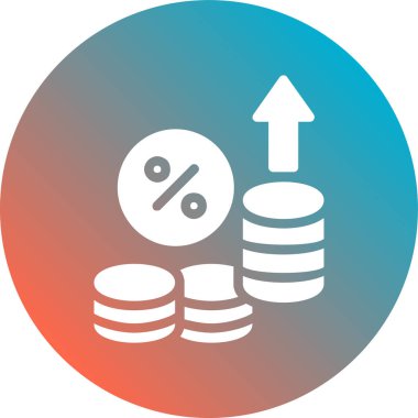 Pasta grafiği simgesinin vektör çizimi