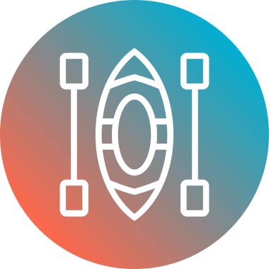 Modern eğitim ikonunun vektör illüstrasyonu