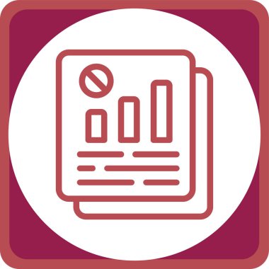 Modern bir simgenin vektör illüstrasyonu