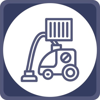 Modern simgenin vektör illüstrasyonu