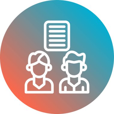 arkaplanda izole edilmiş insanlar simgesi