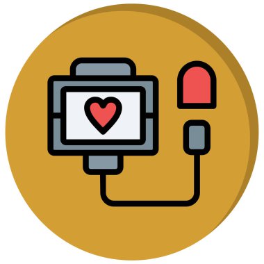 Kan bağışı ikonu. özet bağış vektör ikonu rengi düz izole